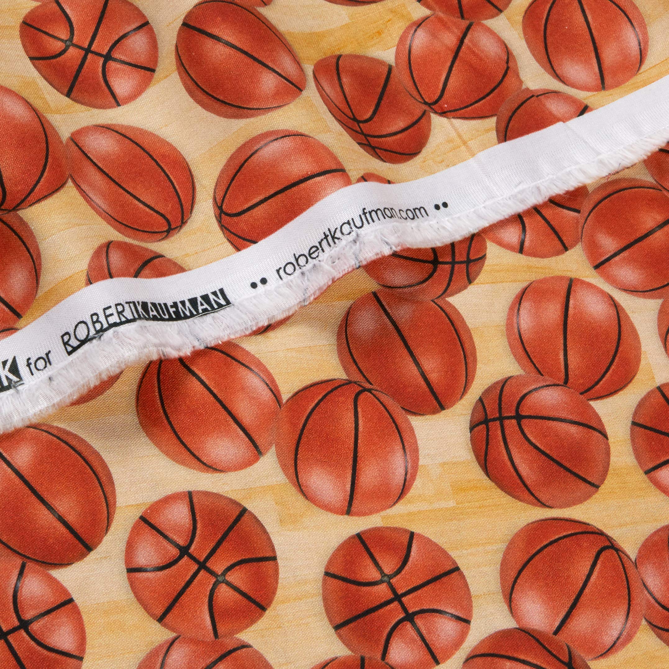 Kaufman 5-Pack Basketballs - Natural Fabric for Sports & Training