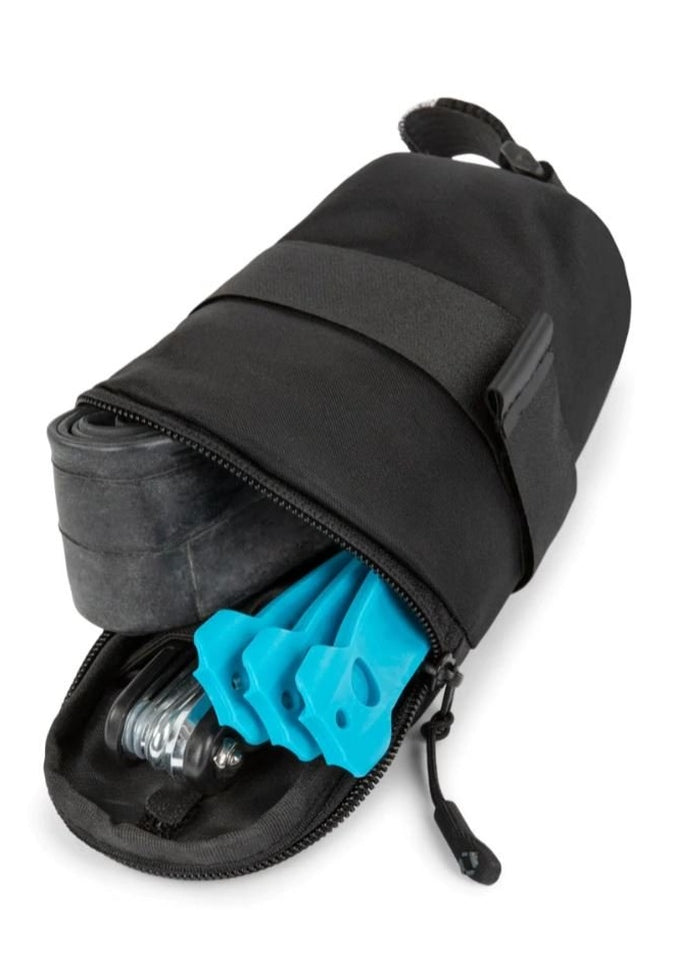 K&B Sport Waterproof Bike Saddle Bag - Cycling Bicycle Seat Storage Pouch for Tools, Phone & Accessories - Perfect for Mountain Biking, Commuting & Road Cycling