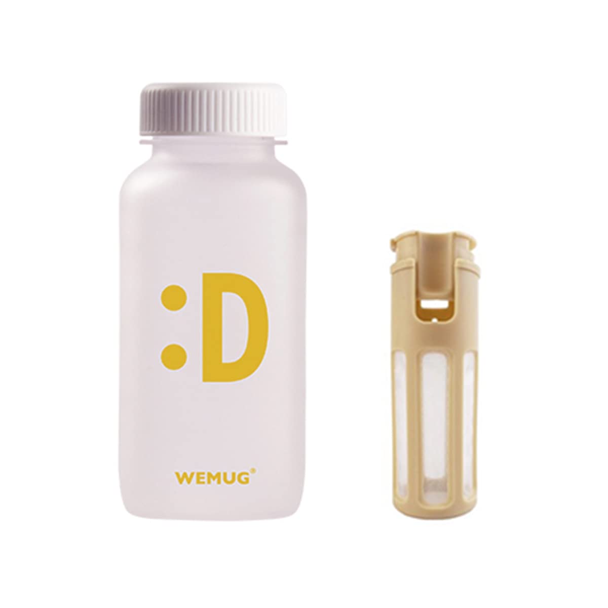 18 oz Clear Water Bottle with Straw - Leak Proof, Portable & High Capacity - Perfect for Travel, Fitness, Sports & Outdoor Activities - Great Gift for Women, Men & Mother's Day