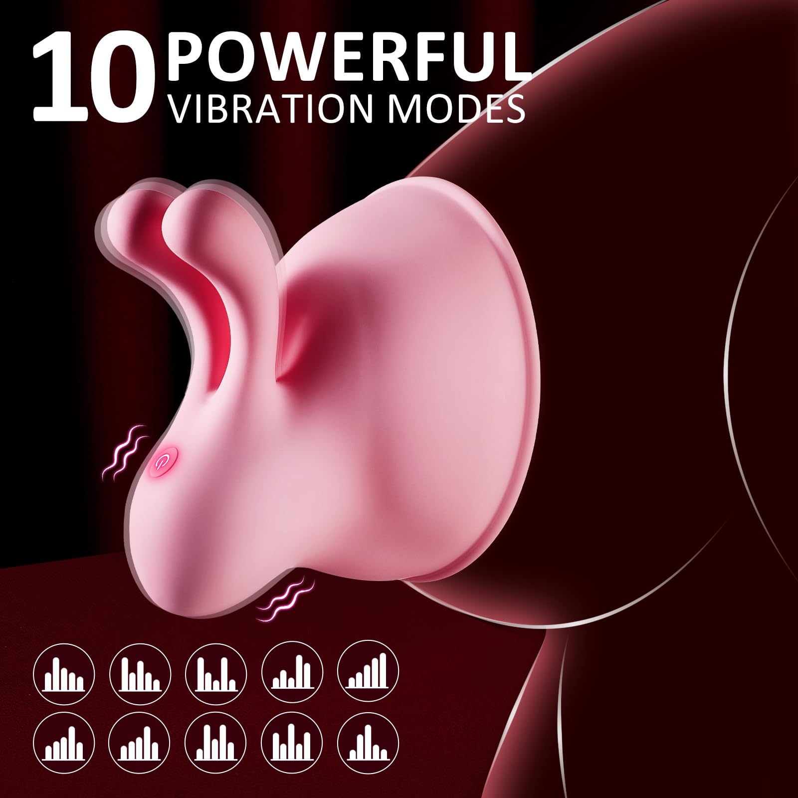 Wireless Nipple Vibrator with 10 Speed Modes - Rechargeable Adult Toy for Women & Couples, Remote Control Clitoral & Nipple Stimulator - Perfect for Foreplay, Spicing Up Relationships & Solo Pleasure
