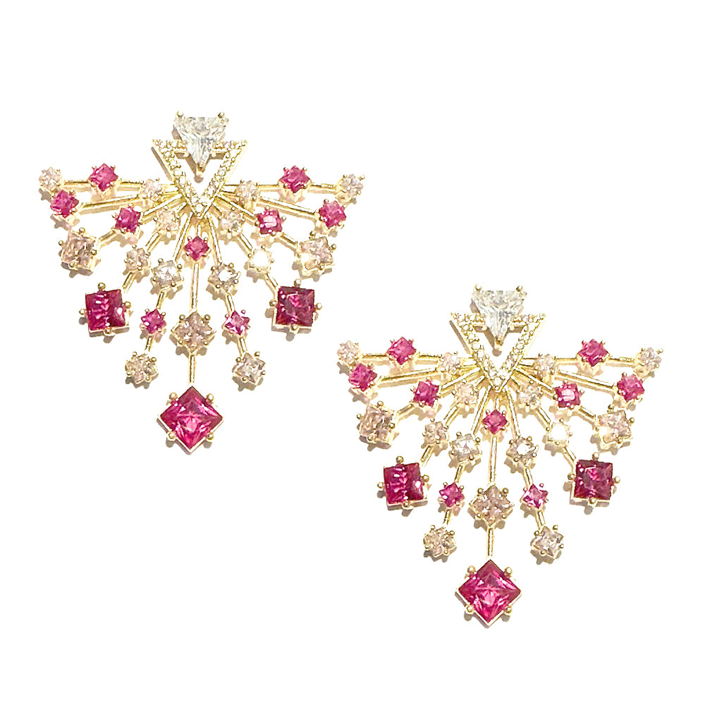 Sarah Earrings for Women - 5 Pairs Elegant Dangle Earrings for Daily Wear, Party & Gift Giving | Hypoallergenic & Lightweight Fashion Jewelry