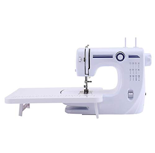 Only U Electric Home Sewing Machine - Portable Beginner Sewing Machine with Foot Pedal & Needle Protector, 12 Built-in Stitches, Adjustable Dual Speed for Crafting & Mending | Perfect for DIY Projects, Clothing Repairs & Home Decor