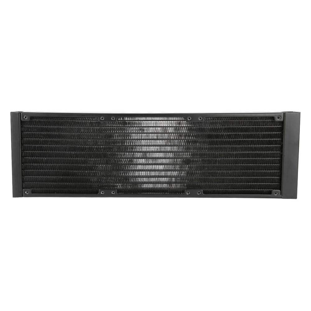 Wendry 360mm PC Liquid Cooling Radiator - 12 Tubes High Performance Heat Exchanger for Fast Heat Dissipation | Computer Water Cooling System | Ideal for Gaming PCs, Workstations & Overclocking Rigs