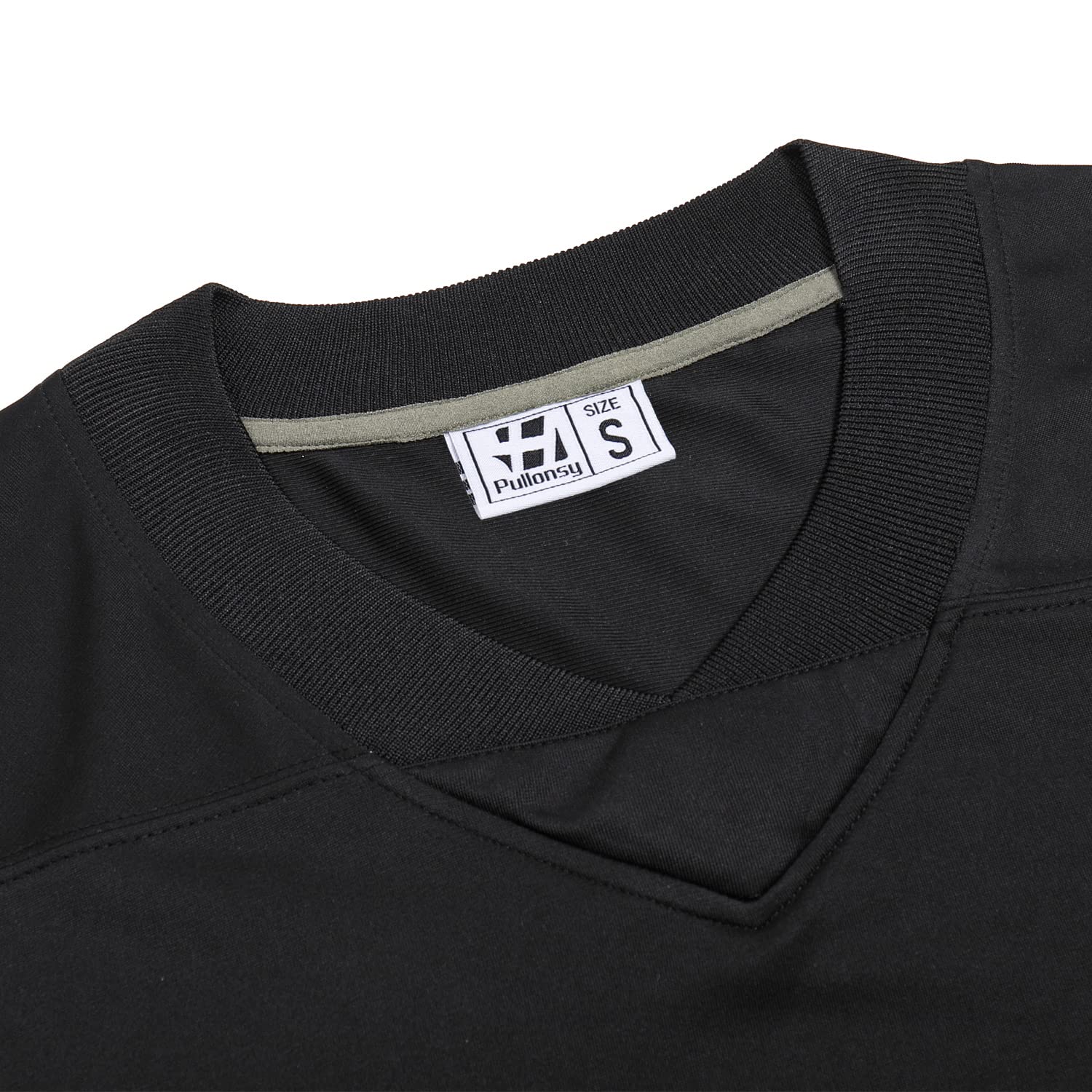 Pullonsy Men's Customizable Blank Football Jerseys - Breathable Practice Shirts for Football Fans & Players - Ideal for Training, Games & Team Uniforms