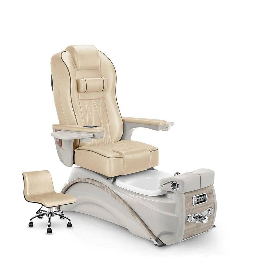 ELITE® Professional Pedicure Spa Chair for Salons & Spas - Comfortable Massage Footrest, Adjustable Height - Perfect for Nail Salons, Pedicure Services & Home Spa Relaxation