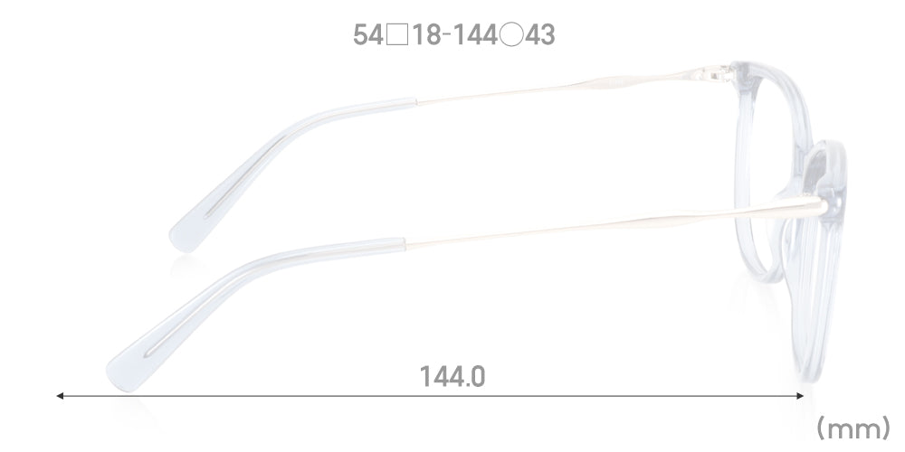 Acetate Slim U013 54 - Lightweight & Durable Eyeglass Frames for Men & Women | Perfect for Reading, Work & Everyday Use