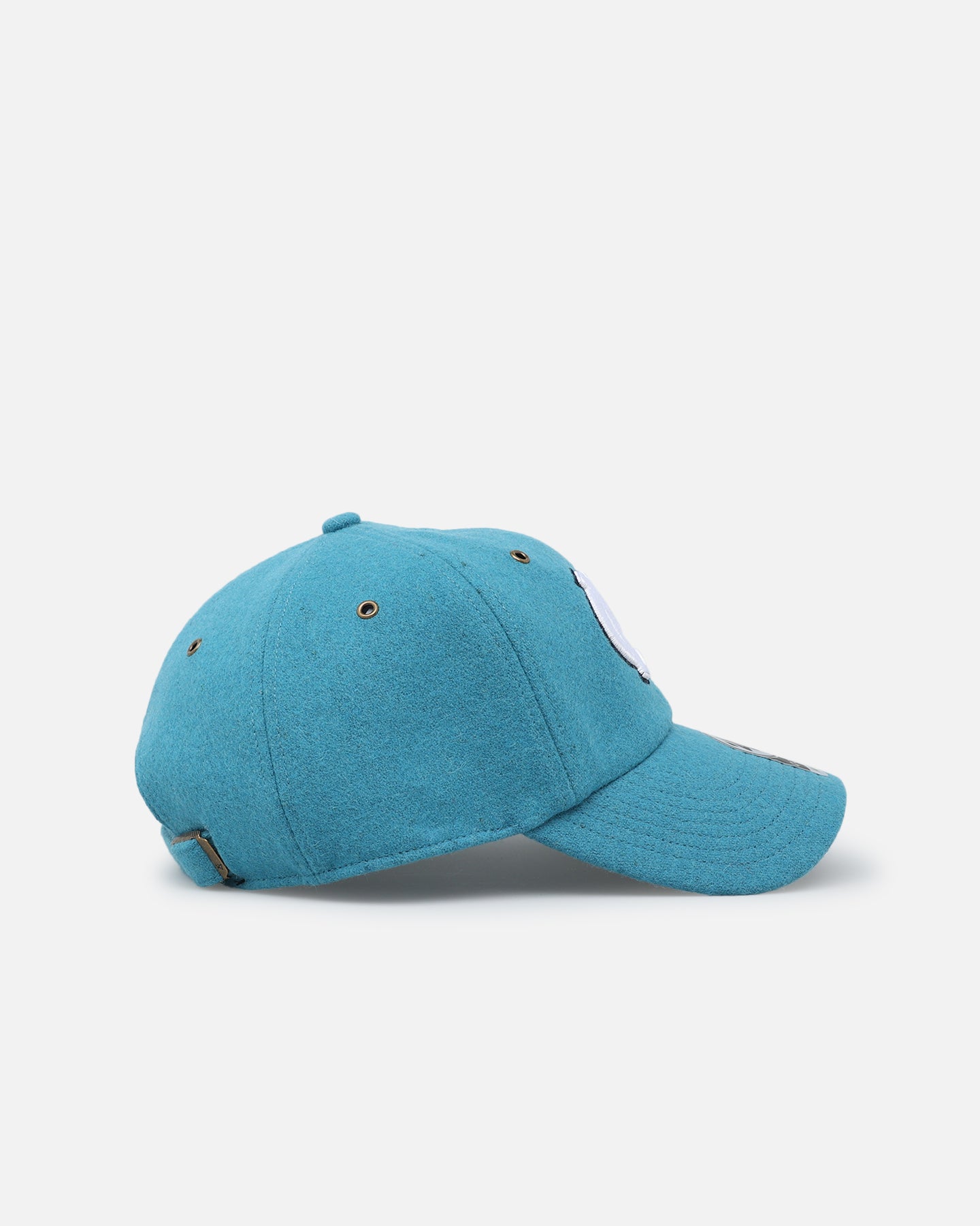 47 Brand University of North Carolina Tar Heels Wooly Clean Up Strapback Columbia - Stylish Adjustable Baseball Cap for UNC Fans, Alumni & Sports Enthusiasts - Perfect for Game Day, Tailgating & Campus Wear