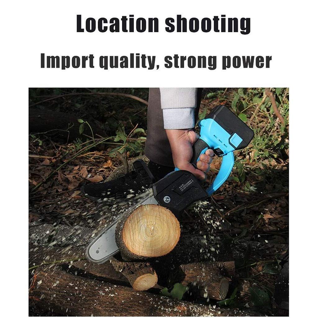 Cordless Electric Chainsaw - Mini Portable Brushless Motor Chainsaw for Tree Pruning, Wood Cutting & Garden Maintenance | Perfect for DIY Projects, Landscaping & Outdoor Use