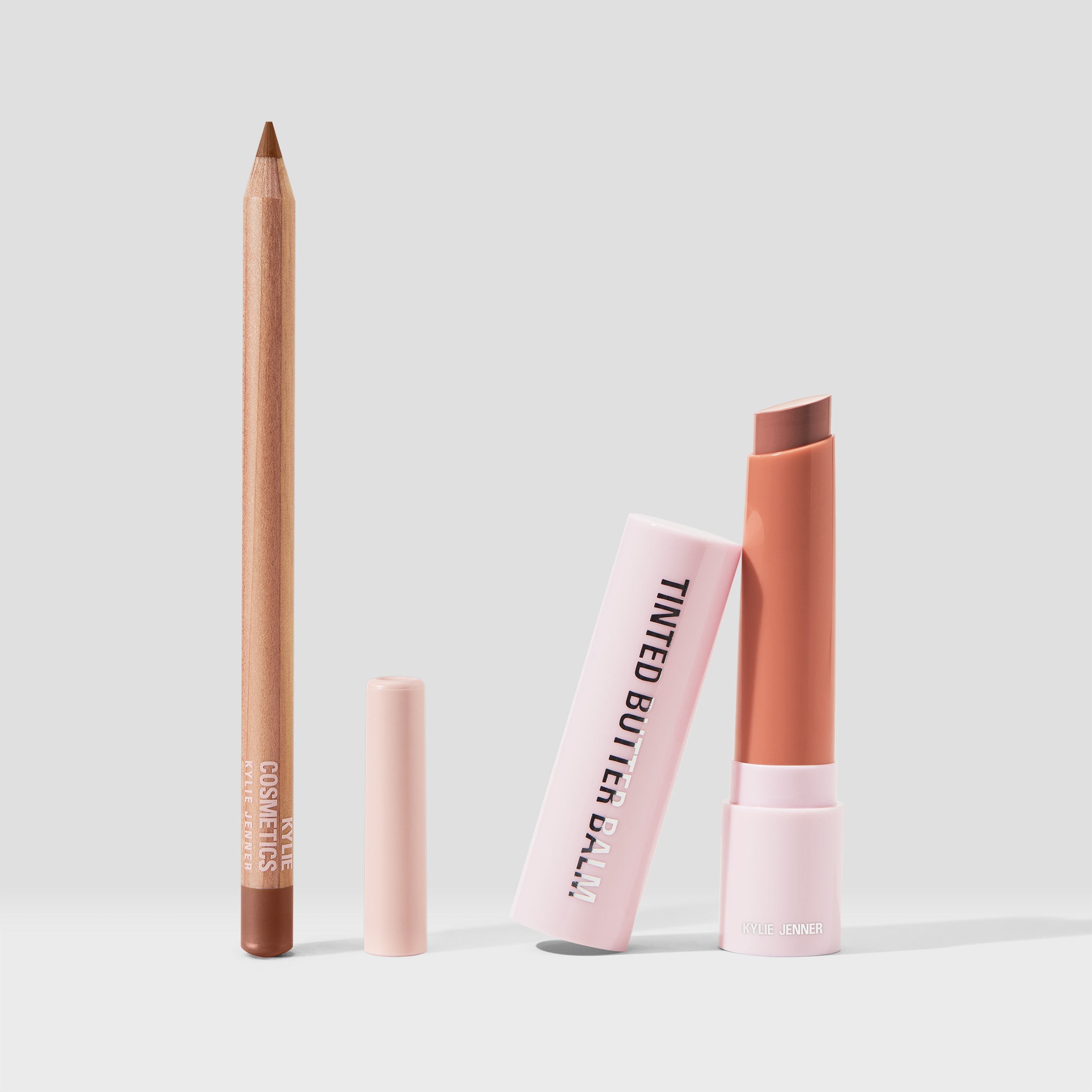 Tinted Butter Balm & Precision Pout Lip Liner Duo - Hydrating Lip Care Set for Smooth, Defined Lips - Perfect for Daily Moisture and Night Out Makeup