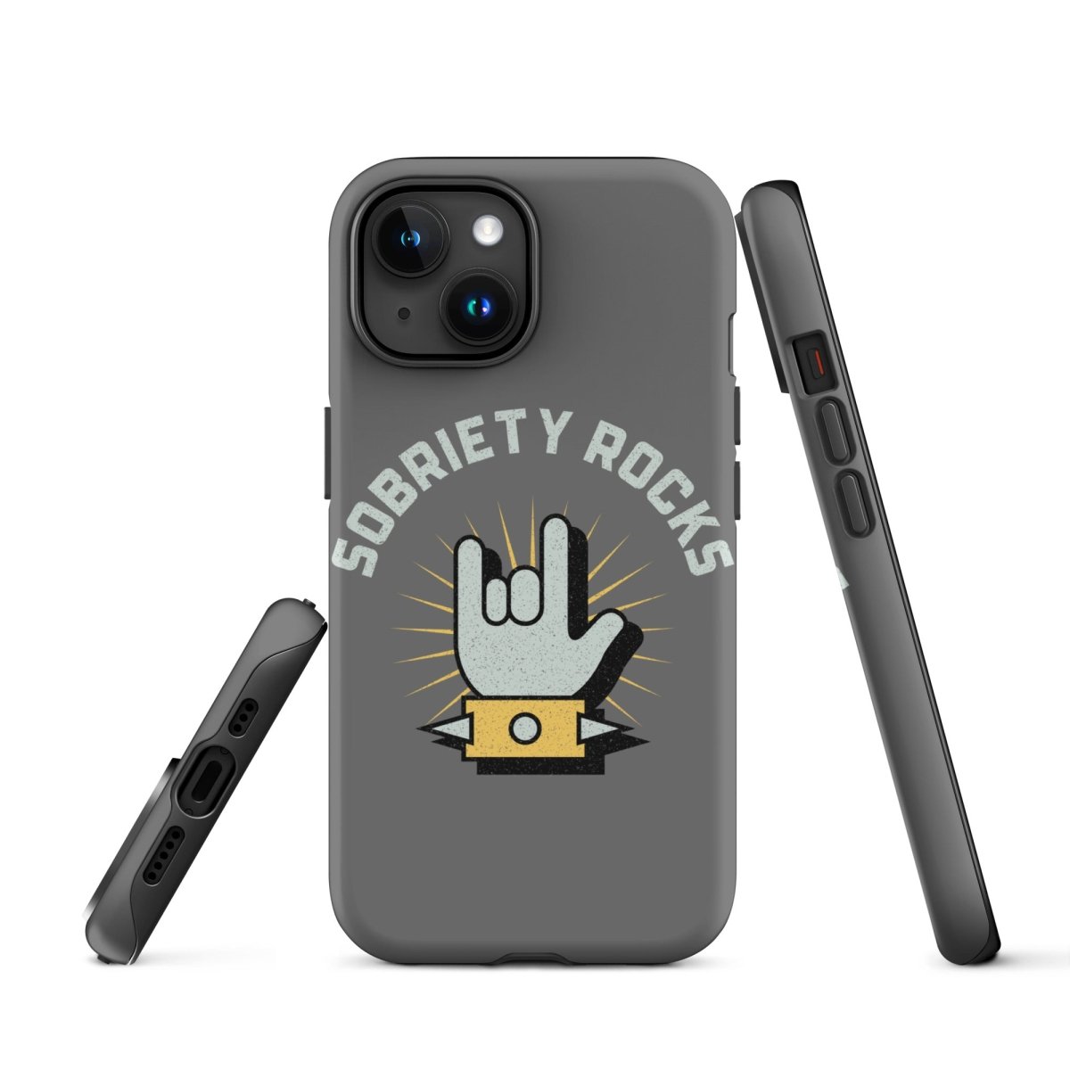 Premium Sobriety Rocks Tough Case for iPhone® - Durable Protection for Everyday Use & Outdoor Adventures