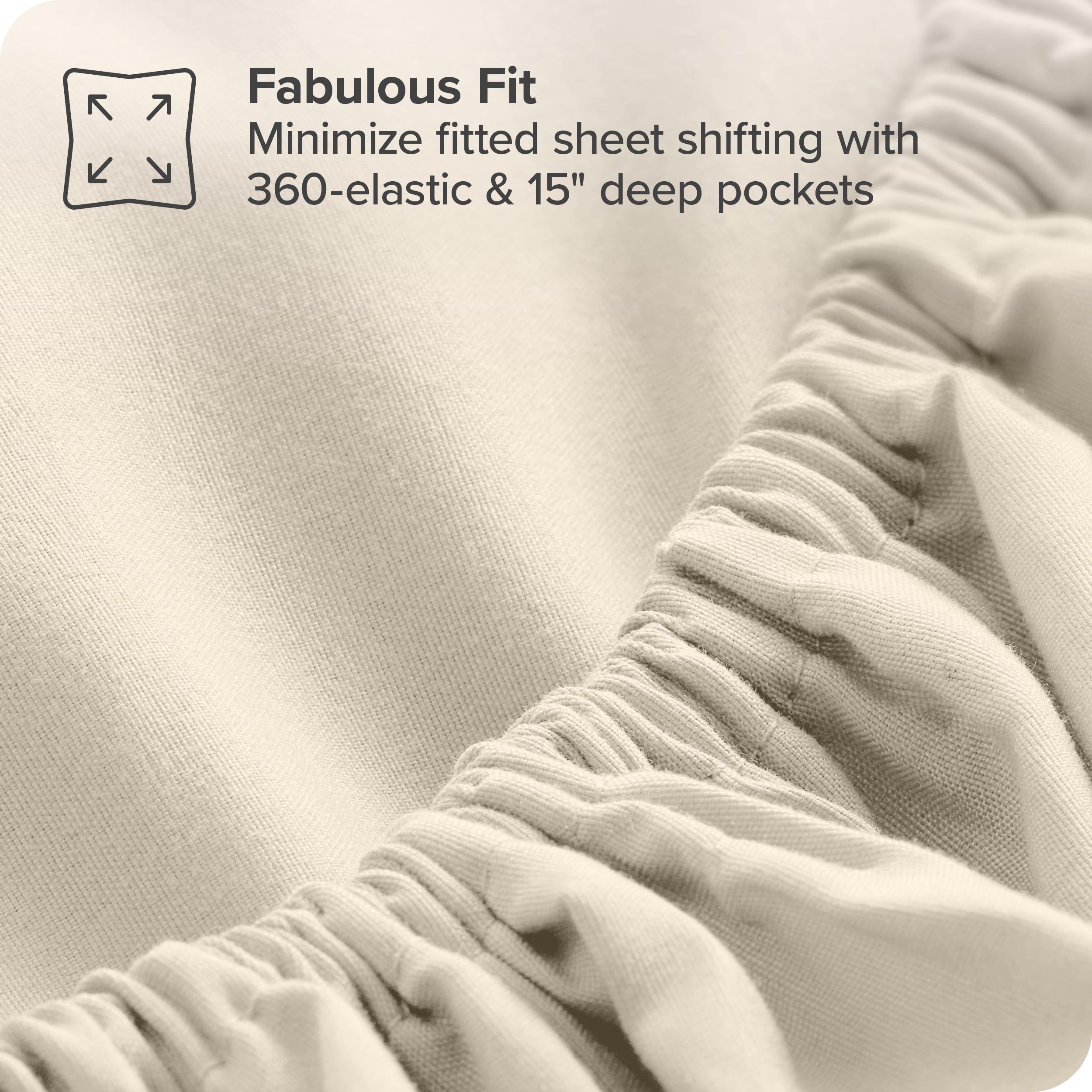 Bare Home Reversible Down Alternative Comforter & Sheet Set - Full Size Bedding - Soft Taupe/Sand - All Season Bed-in-a-Bag | Perfect for Guest Rooms, Dorms & Cozy Bedroom Decor