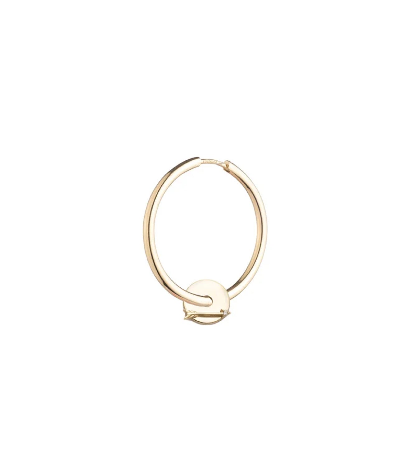 Dream : Oversized Hoop Earrings 25mm - Gold & Silver Fashion Statement Jewelry for Women - Perfect for Parties, Weddings & Everyday Wear