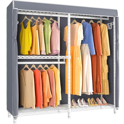 White Rack with Grey Cover
