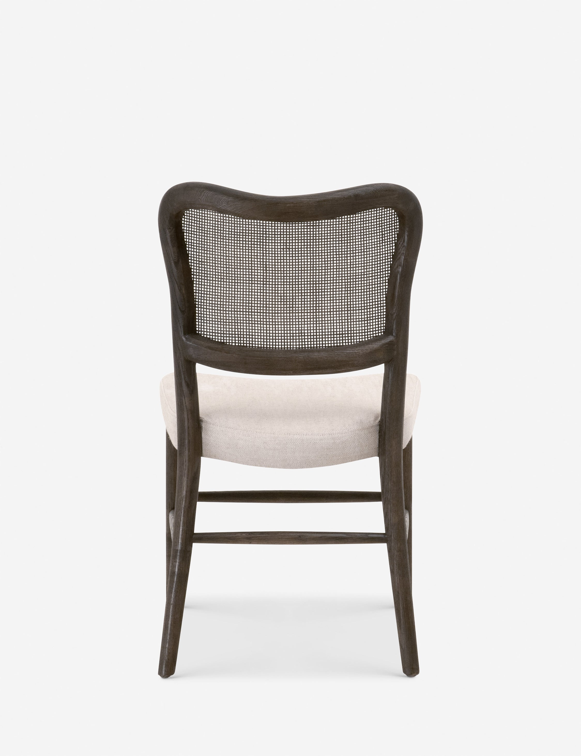 Aniston Modern Dining Chairs Set of 2 - Mid Century Wooden Kitchen Chairs with Upholstered Seat - Perfect for Dining Room, Kitchen, Breakfast Nook & Office