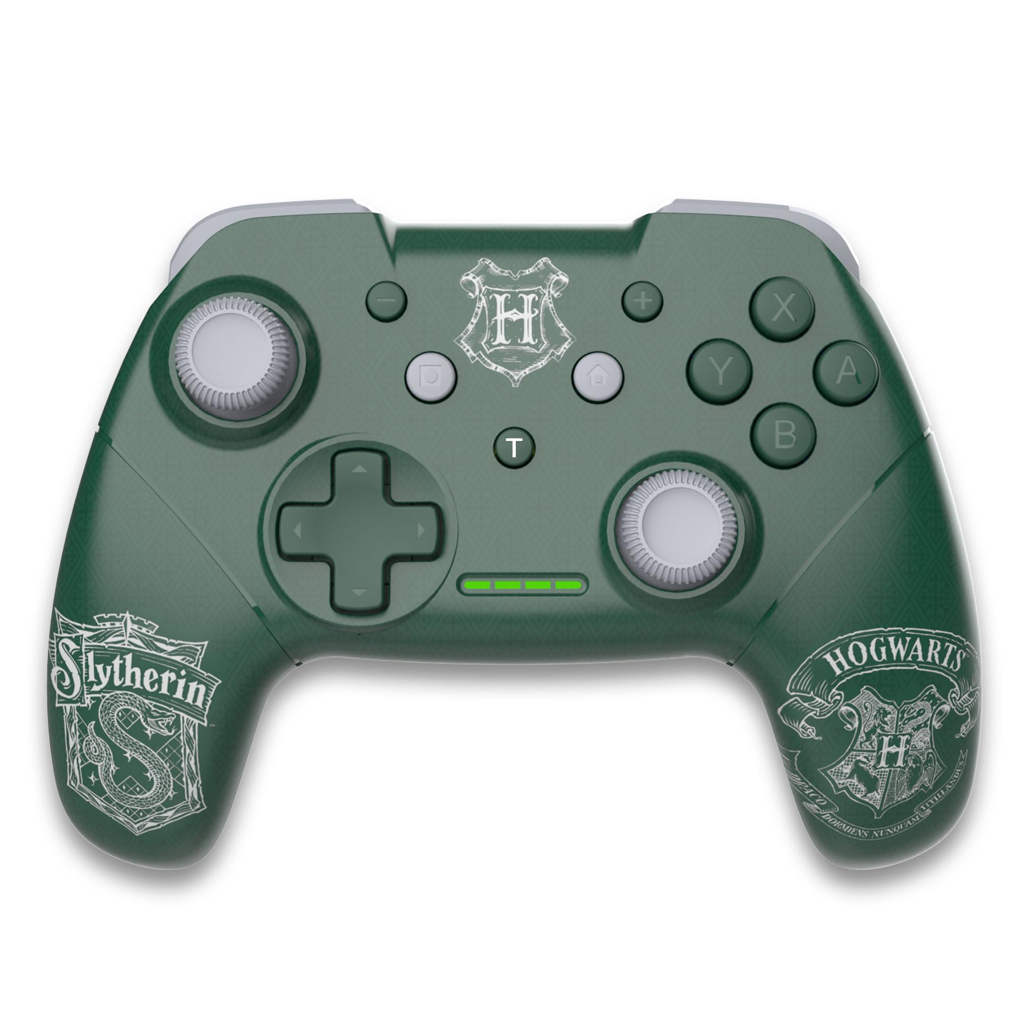 Harry Potter Slytherin Wireless PS4 Controller - Officially Licensed Gaming Pad for PlayStation 4 - Perfect for Gaming, Streaming & Movie Nights - Great Gift for Potter Fans & Gamers
