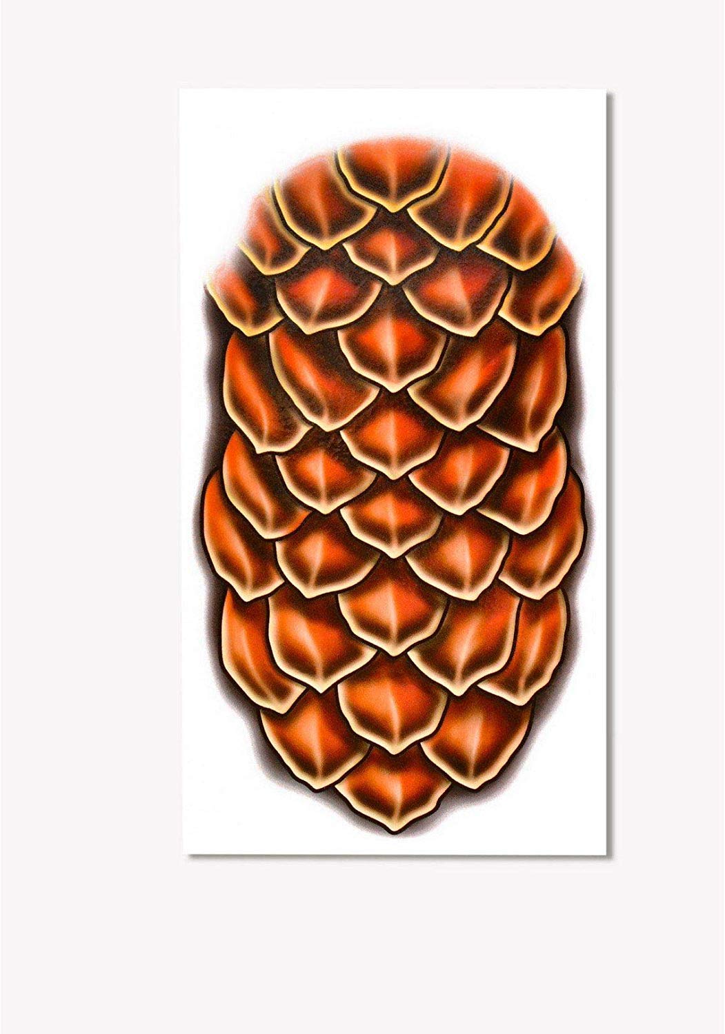 Rubie's Temporary Tattoos - Dragon Scales Design for Cosplay & Halloween Costume | Waterproof Fake Body Art for Costume Parties, Festivals, and Themed Events