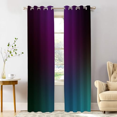 Starry Sky Aurora Planet Purple
