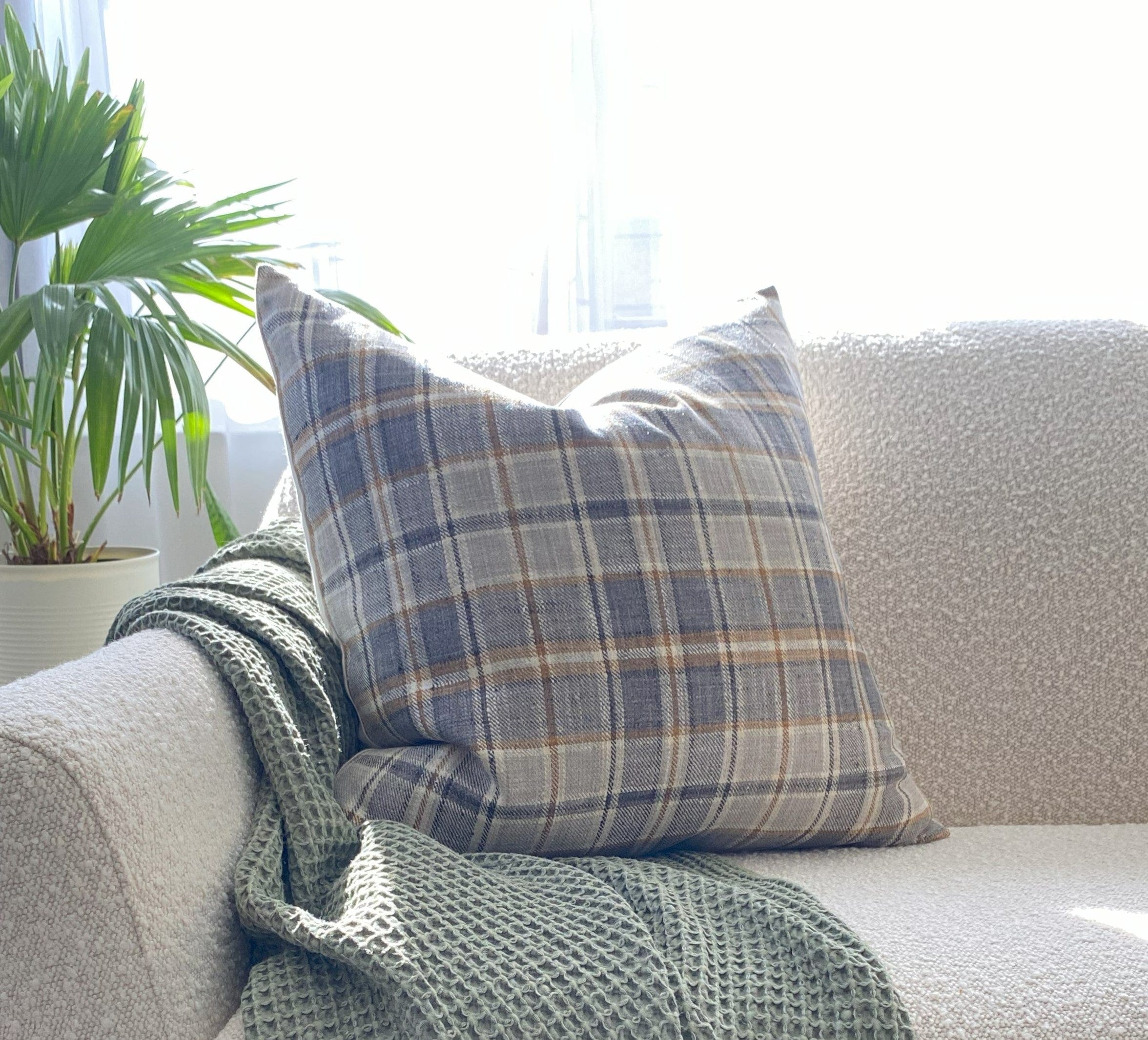 Nolan Pillow Cover - Soft & Breathable Pillowcase for Home Decor, Bedroom, Living Room, Sofa - Perfect for Comfort and Style Enhancement