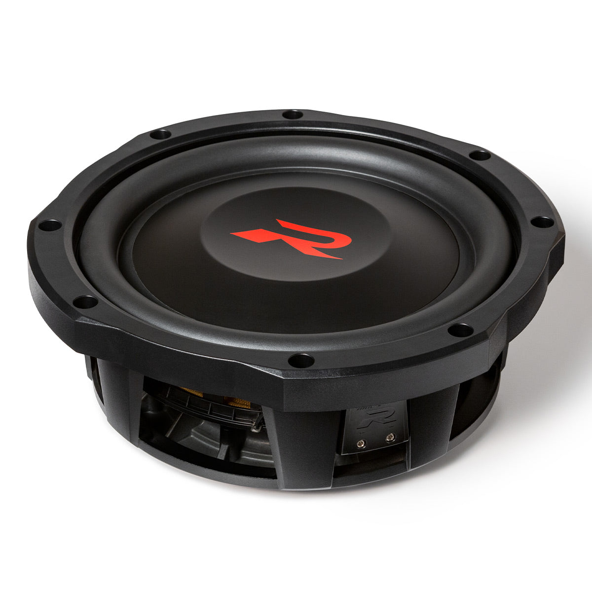 Alpine RS W10D2 R Series 10-Inch Shallow Mount 4 Ohm Car Subwoofer - High Performance Bass for Trucks, SUVs & Custom Car Audio Systems