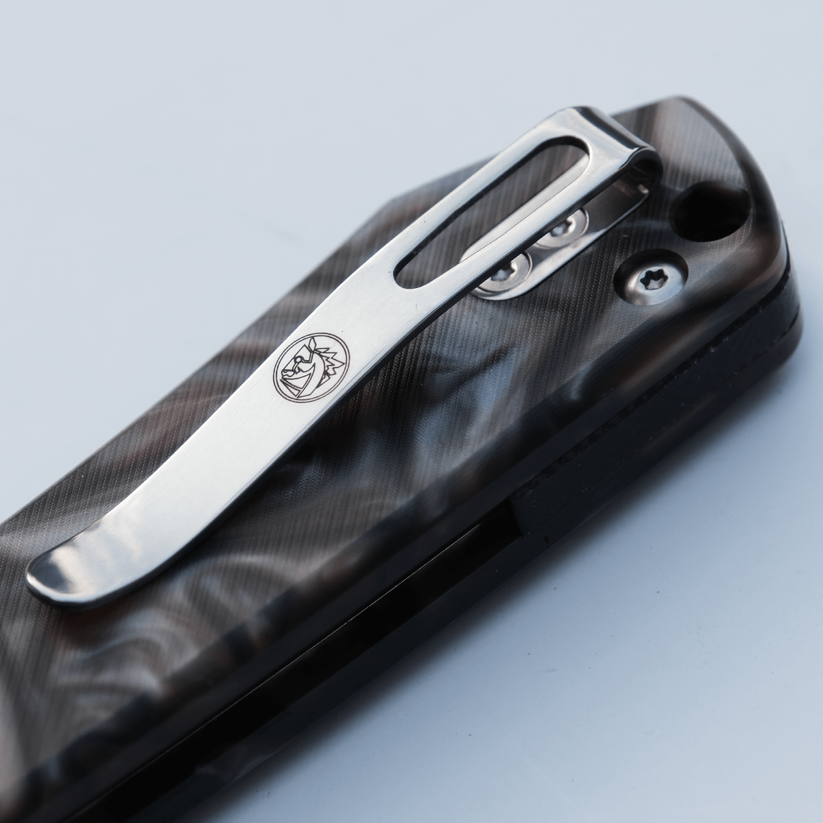 Vosteed Exclusive Raccoon Folding Pocket Knife - 3.25