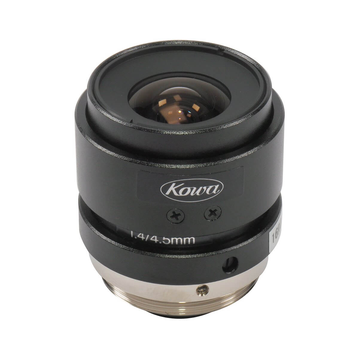 1.5MP 4.5mm F1.4 C Mount Lens for Industrial Cameras - High Resolution CCTV Security Lens for Machine Vision, Barcode Scanning & Surveillance Systems