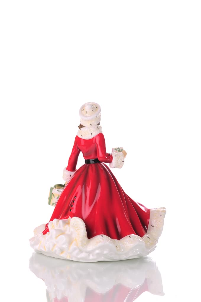 All Wrapped Up Figurine - Red Collectible Home Decor | Perfect for Christmas Gifts, Shelf Displays & Holiday Decorations