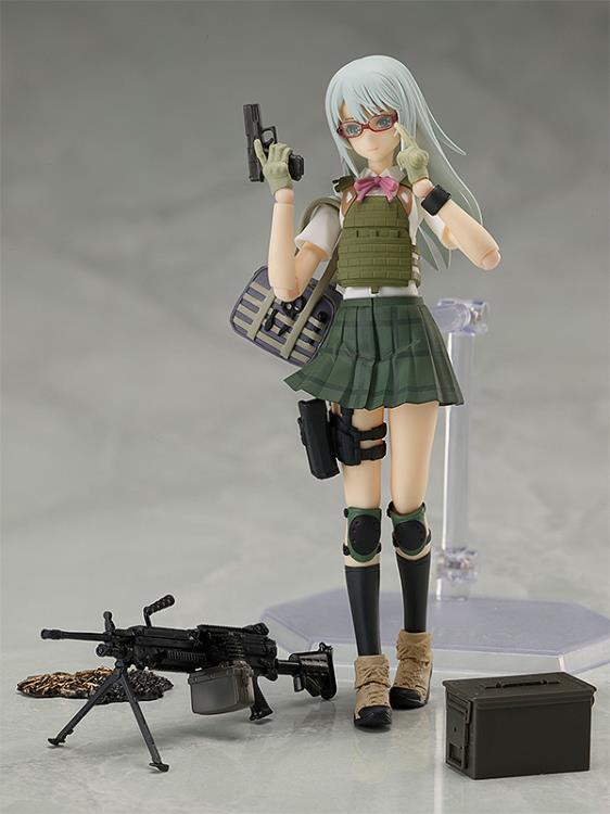 Figma #SP 136 Ai Nishibe Little Armory Action Figure - Anime Collectible for Display & Photography | Perfect for Anime Fans & Model Enthusiasts