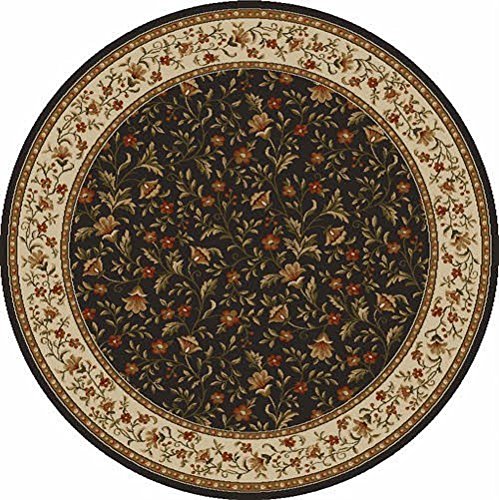 Radici 1593 COMO Area Rug 8x8 Feet - Soft Beige Bohemian Style Rug for Living Room, Bedroom & Home Decor