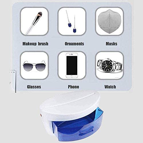 Portable UV Sterilizer & Ozone Disinfection Cabinet for Nail Tools - Sanitize Manicure Equipment, Hairdressing Tools | Multipurpose Health & Household Use | Perfect for Salons, Spas & Home Hygiene