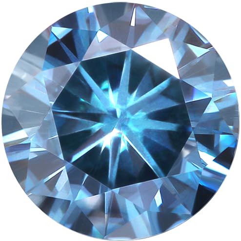 Persian Blue Moissanite, April