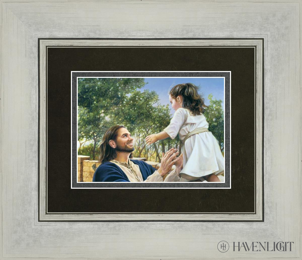 Faith by Liz Lemon Swindle - Inspirational Christian Wall Art for Home & Office Decor - Perfect for Living Rooms, Bedrooms, and Gifts
