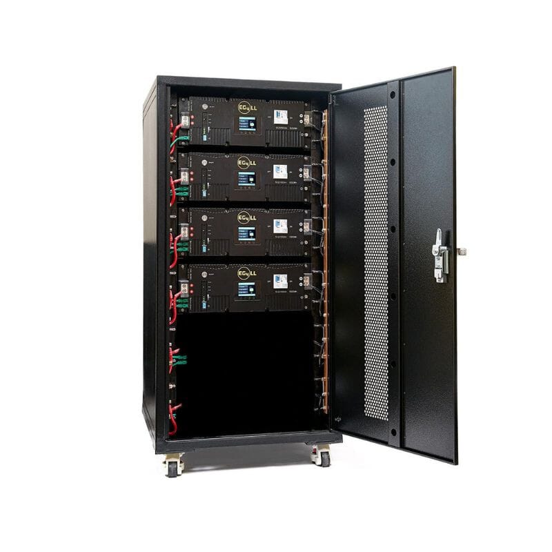 EG4® LL-S 48V 100AH Lithium Battery | 5.12kWh Server Rack Battery with 10 Year Warranty | Perfect for Solar Energy Storage, Off-Grid Power & Data Center Backup