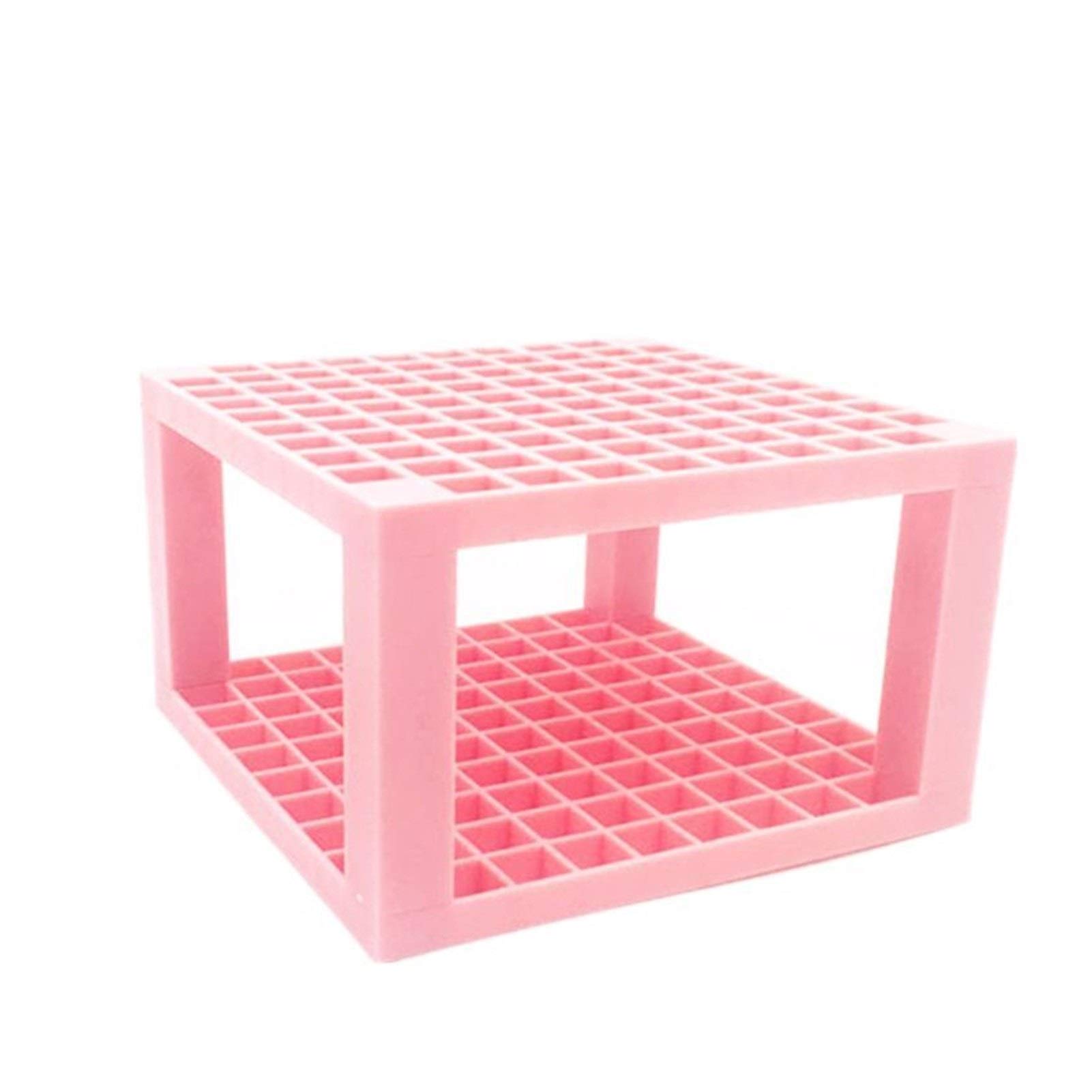 96-Hole Desktop Stationery Organizer - Pink Pencil & Brush Holder for Pens, Markers, Colored Pencils & Paint Brushes | Perfect for Artists, Students & Office Workspaces