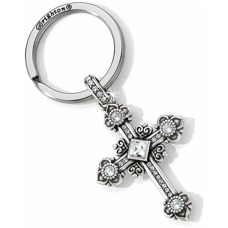 Alcazar Cross Key Fob - Stylish Religious Keychain for Car Keys, House Keys & Gifts - Perfect for Daily Use, Travel & Christian Faith Accessories