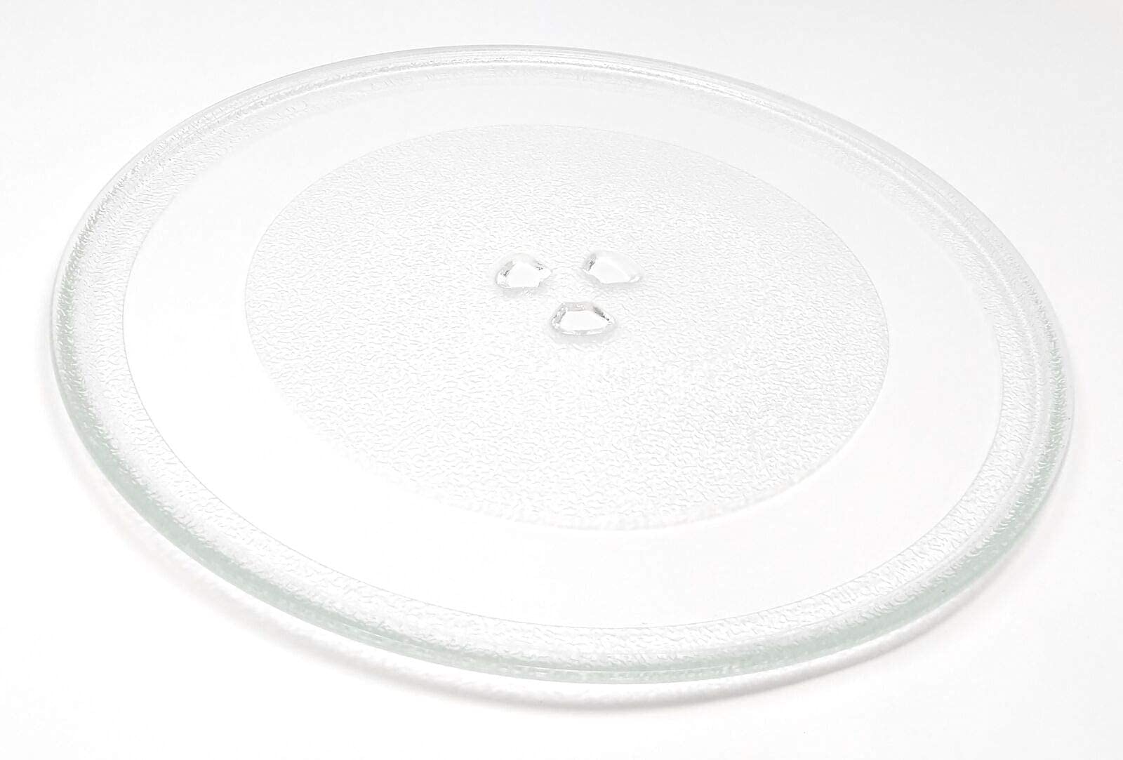 GLOB PRO SOLUTIONS Microwave Glass Turntable Tray - Replacement for 461967721091 & W10832238 - Perfect for Even Heating in Microwave Ovens