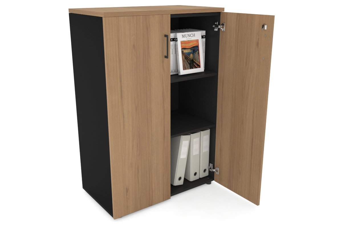Uniform Medium Storage Cupboard with Medium Doors [800W x 1170H x 450D] - Perfect for Office, Classroom & Home Organization