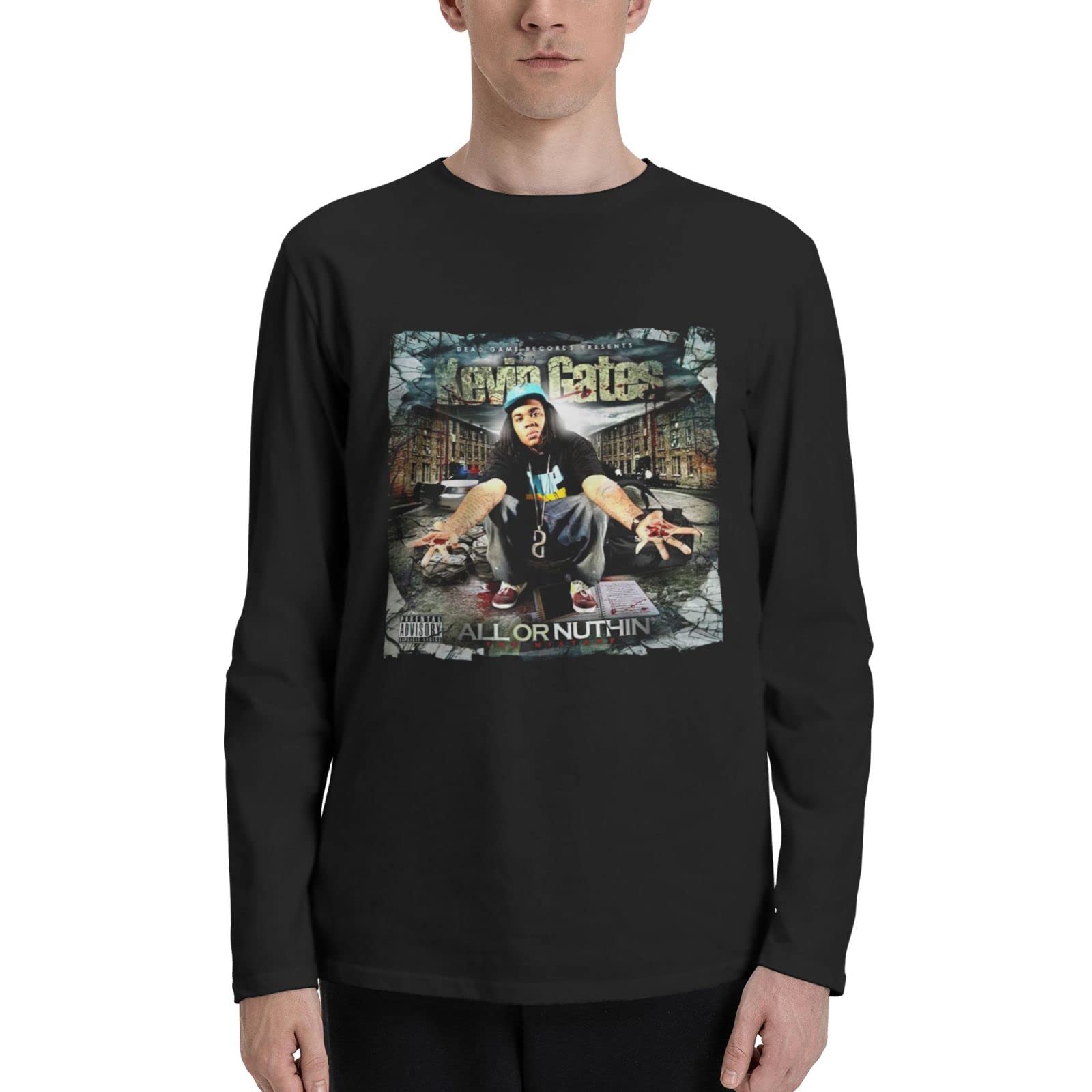 EariklYa Men's Long Sleeve T-Shirts - Casual Cotton Shirts for Teens & Adults | Perfect for Everyday Wear, Street Style & Layering