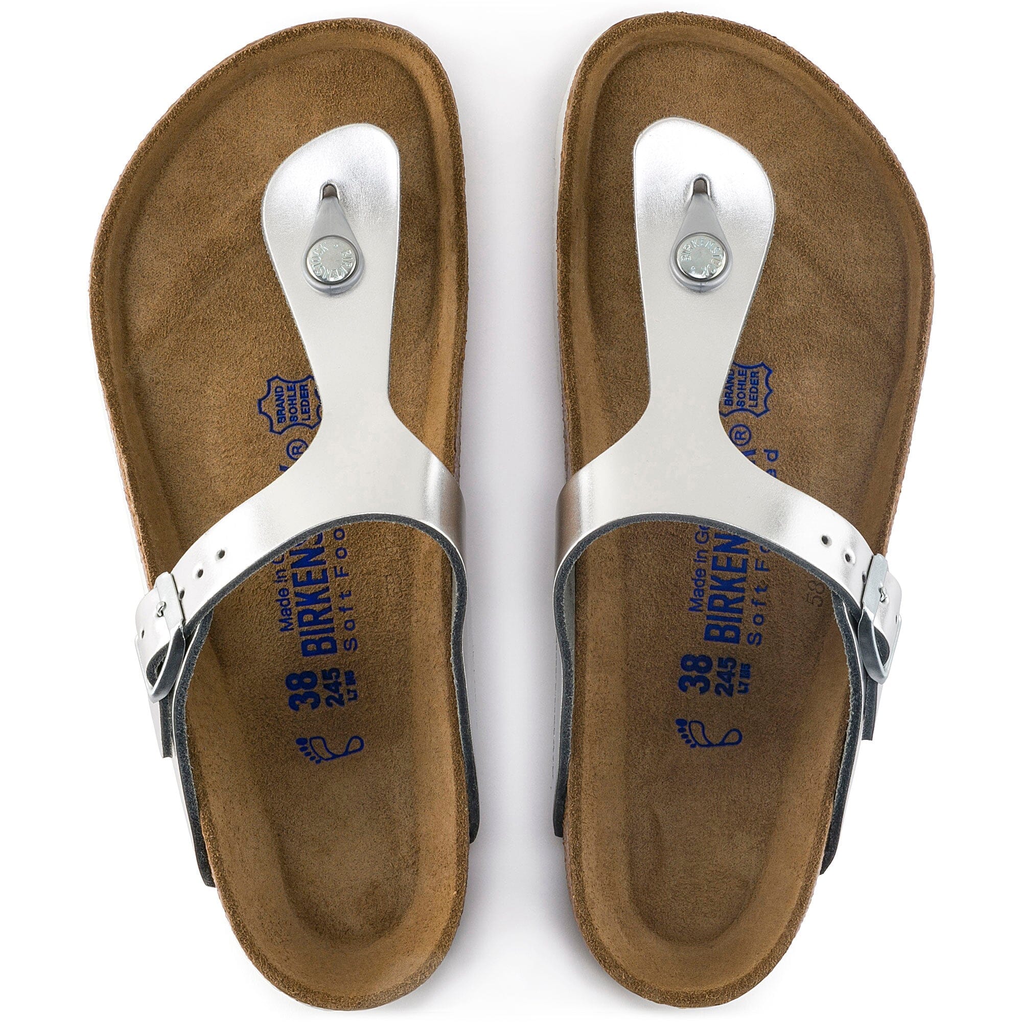 Birkenstock Gizeh Soft Footbed Leather Sandals for Women - Comfortable & Stylish | Perfect for Casual Wear, Beach, and Travel | Final Sale