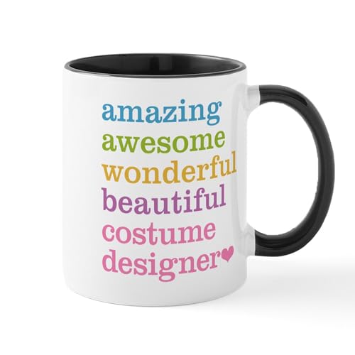 White/Black Inside - Amazing Costume Designer Mugs