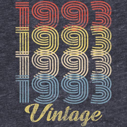 1993 Vintage Retro 32nd Birthday Shirt for Men - Unique 32-Year-Old Birthday Gift - Perfect for Parties, Celebrations & Throwback Themes