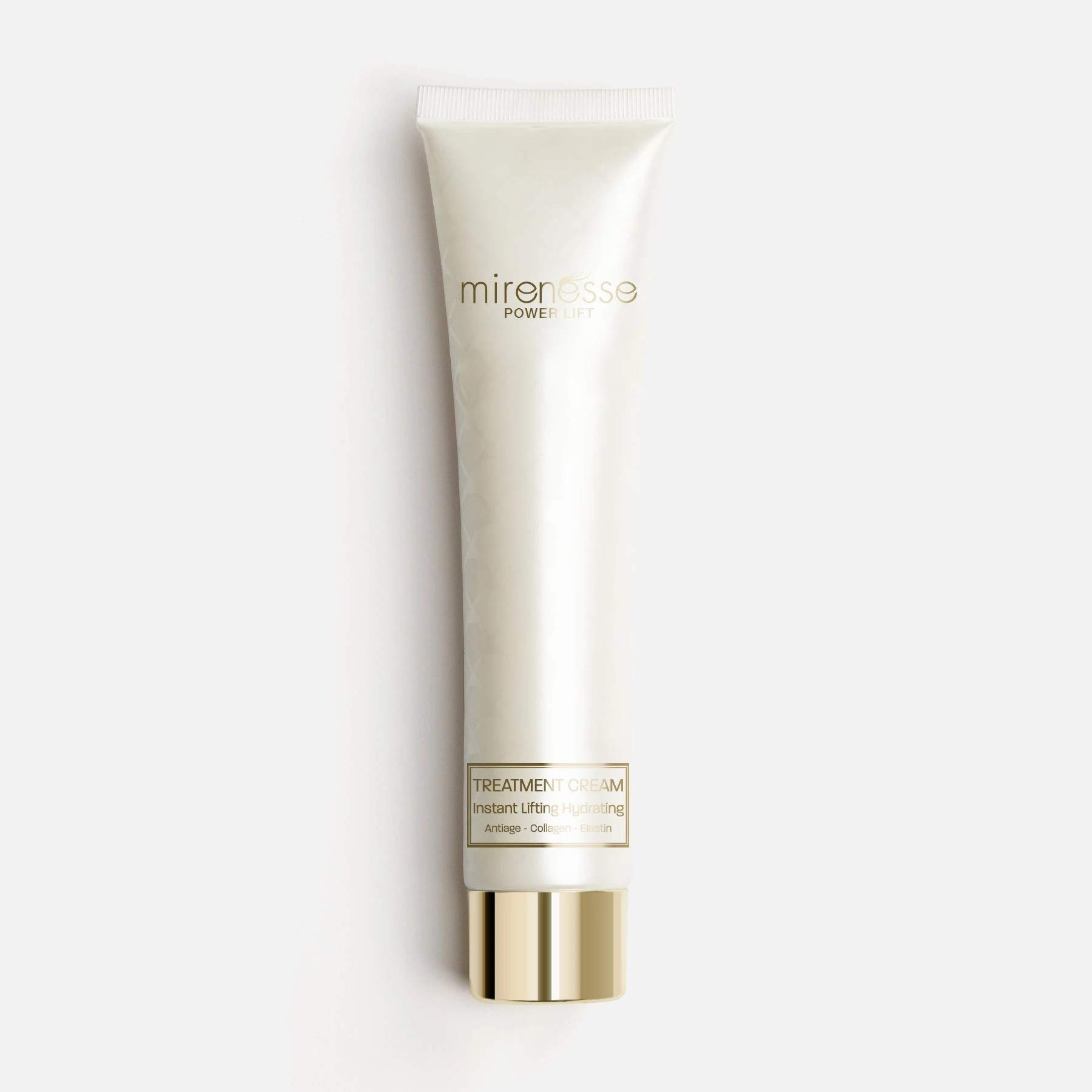 Mirenesse Power Lift Day Treatment Cream - 60g / 2.11oz Anti-Aging Moisturizer for Wrinkle Reduction & Firming | Day Cream for Dry, Mature Skin