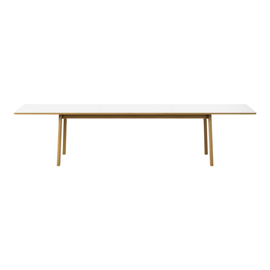 Ana Modern Dining Table - Solid Wood Kitchen Table for 6 - Perfect for Family Dinners & Entertaining Guests