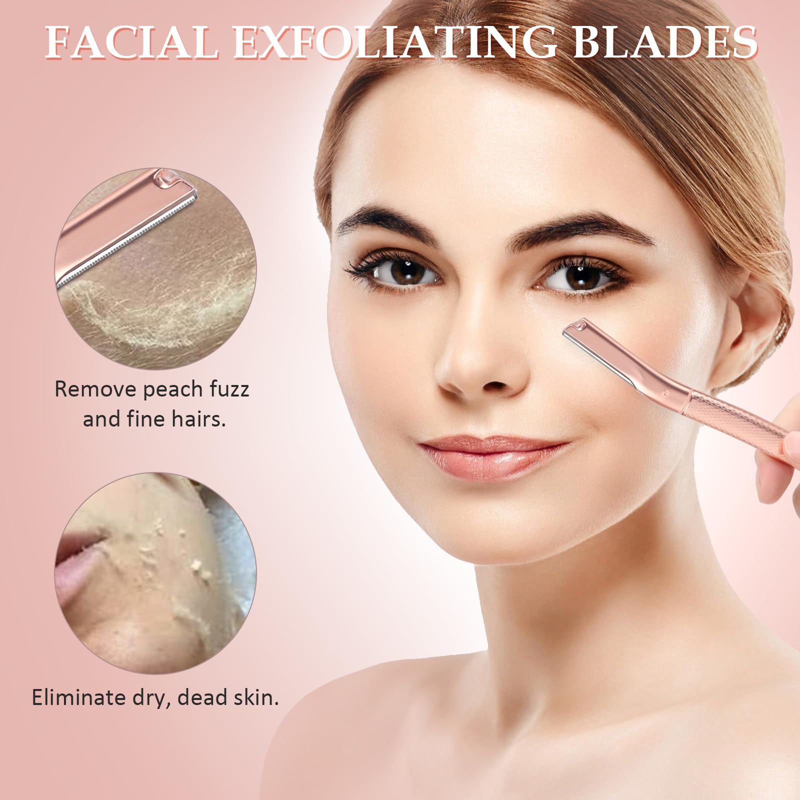 Best Pink Bikini Trimmer & Eyebrow Razor for Women - Painless Hair Removal for Sensitive Skin | Perfect for Travel, Gym & Beach Prep