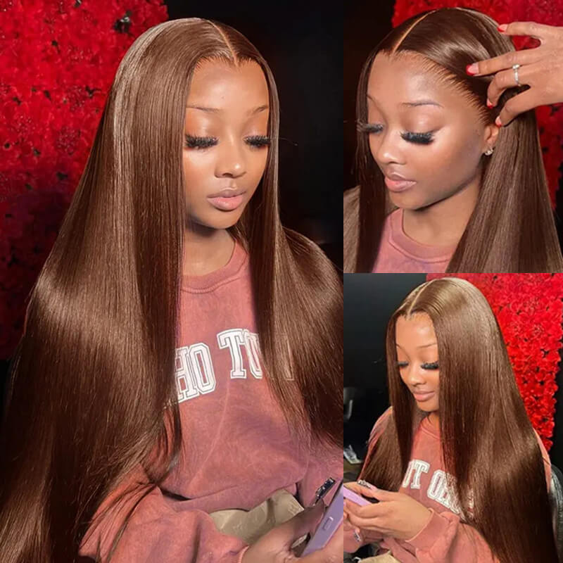 26inch Pre-Colored 13x6 Lace Frontal Wig - Body Wave/Straight Human Hair Wig for Black Women | Natural Look & Comfort | Perfect for Daily Wear, Parties & Special Occasions