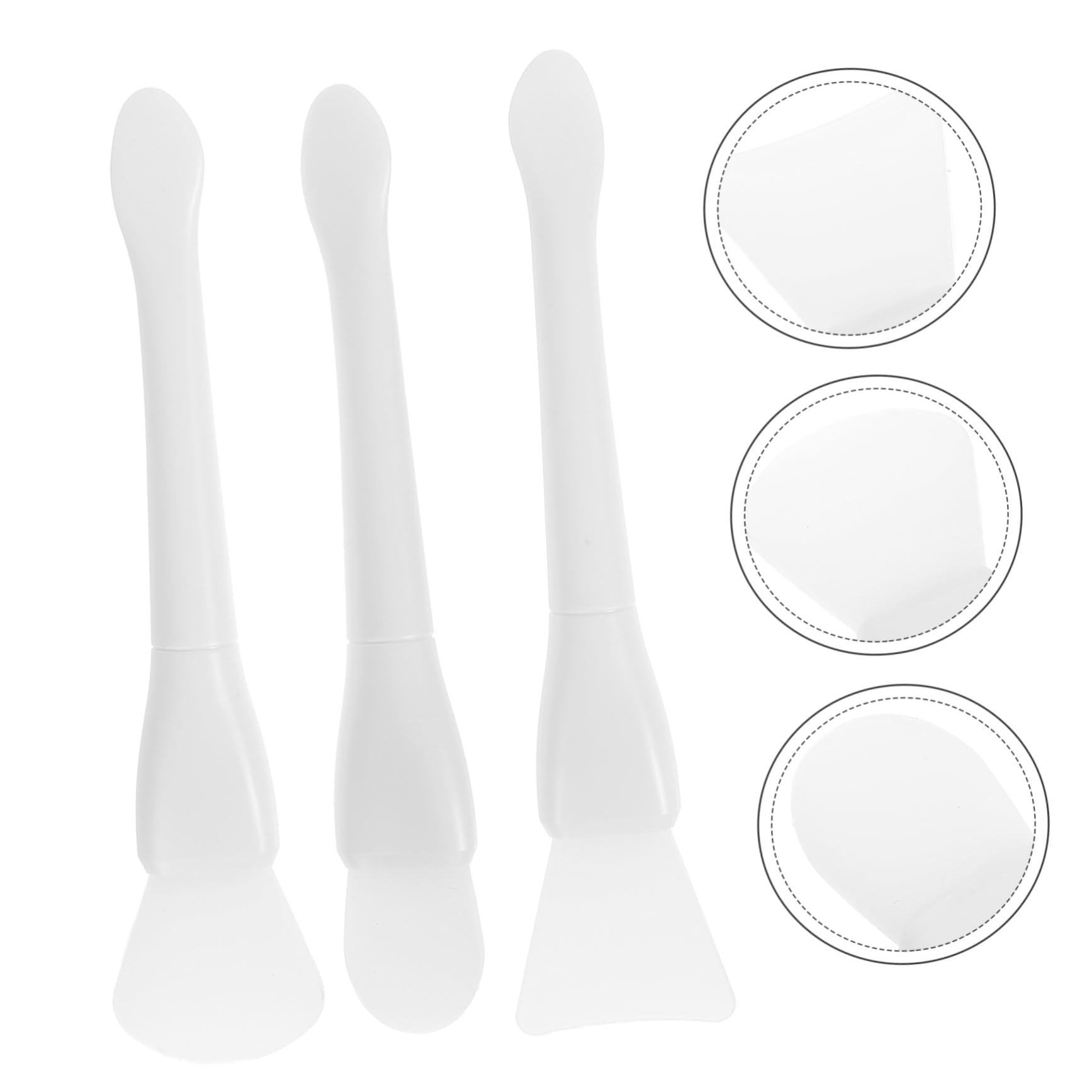3-Pack Silicone Wax Scrapers - Durable Fireproof Seal Cleaners for DIY & Home Use