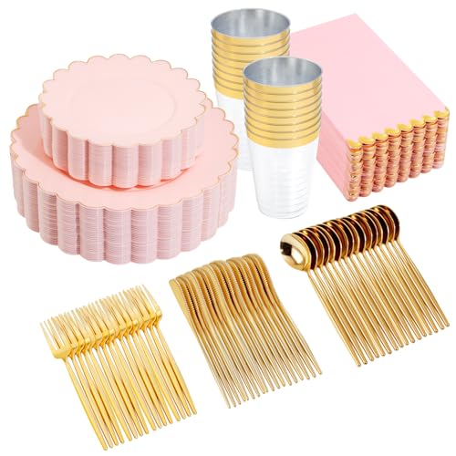 Pink with Gold