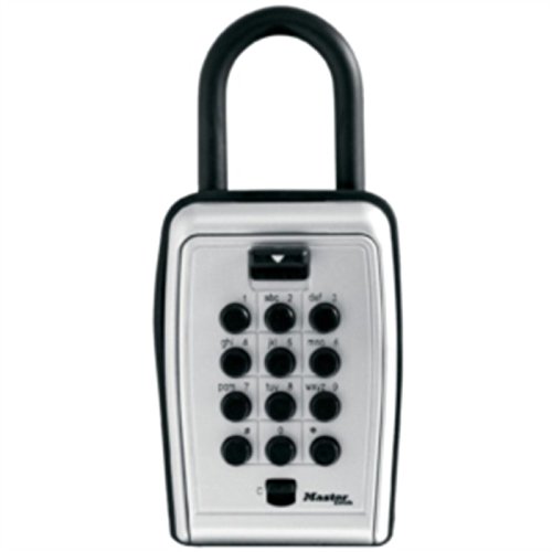 Master Lock 5422D Push Button Lock Box - Set of 4 Key Safes for Home, Office & Outdoor Use - Secure Storage for Spare Keys, Mail & Small Valuables