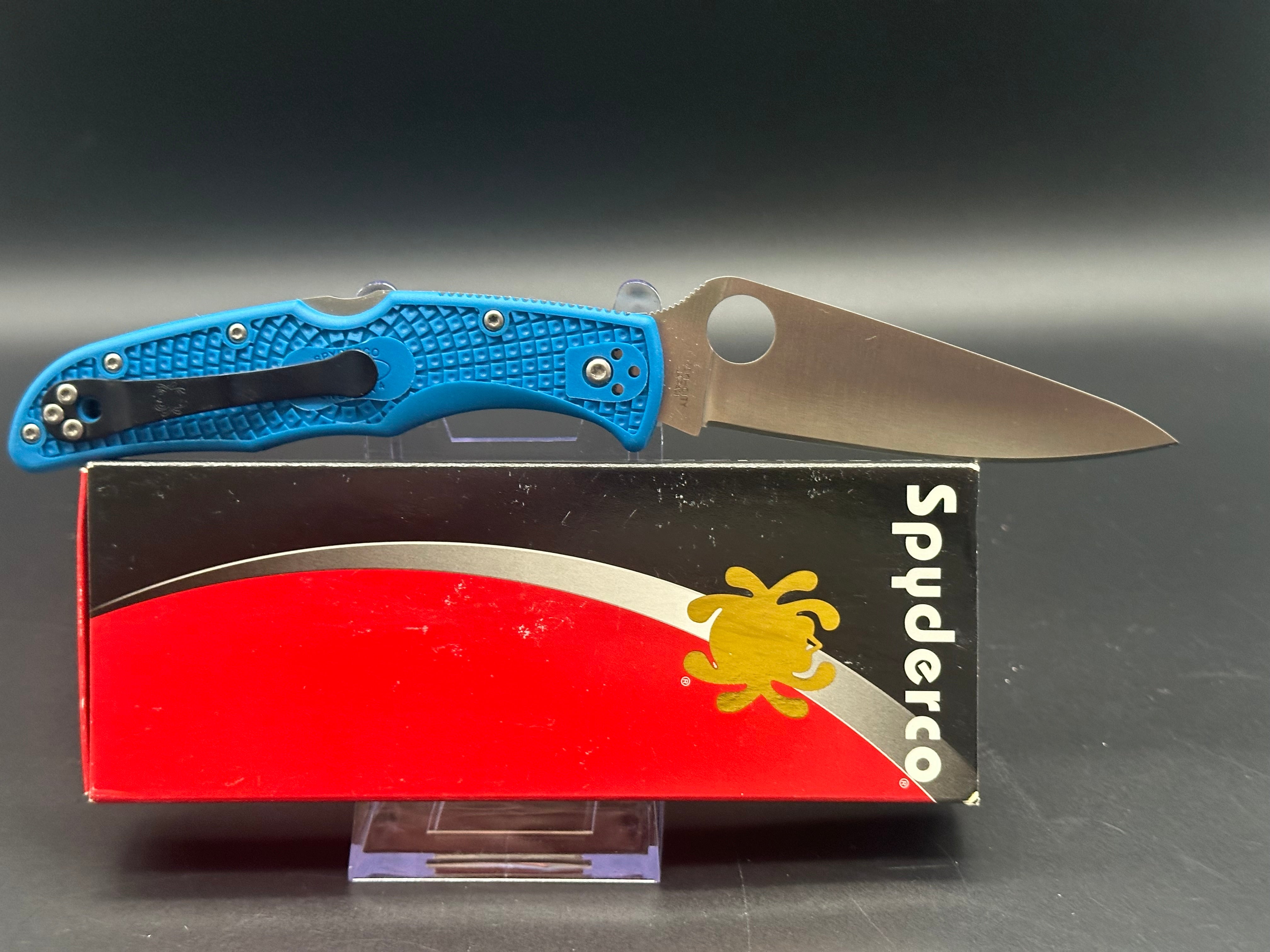 Spyderco Endura 4 Folding Pocket Knife - 3.75