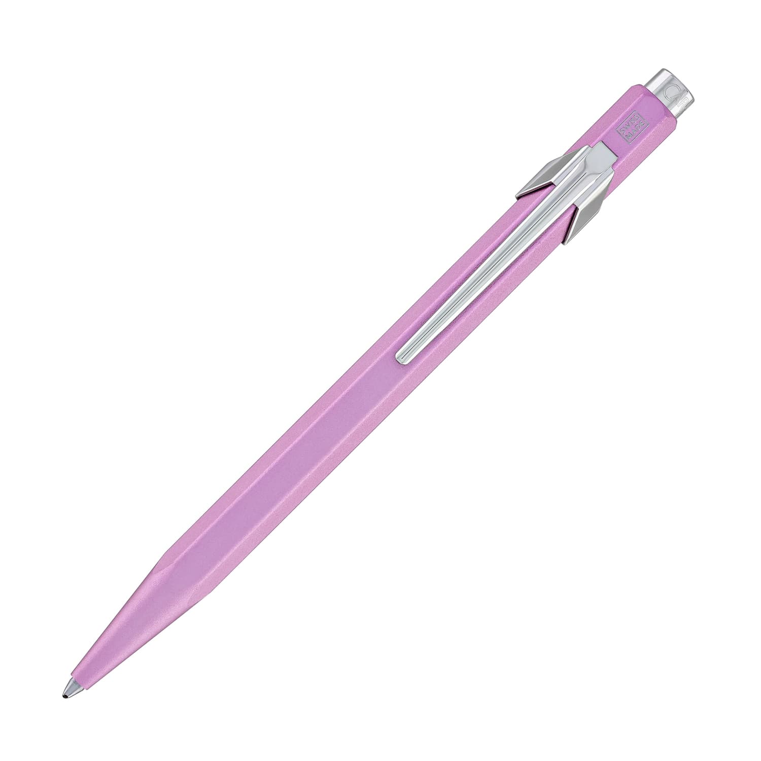 Caran d'Ache 849 COLORMAT X Ballpoint Pen - Premium Pink Writing Pen for Office, School & Gifts | Smooth Ink Flow, Elegant Design, Perfect for Note Taking, Journaling & Everyday Use