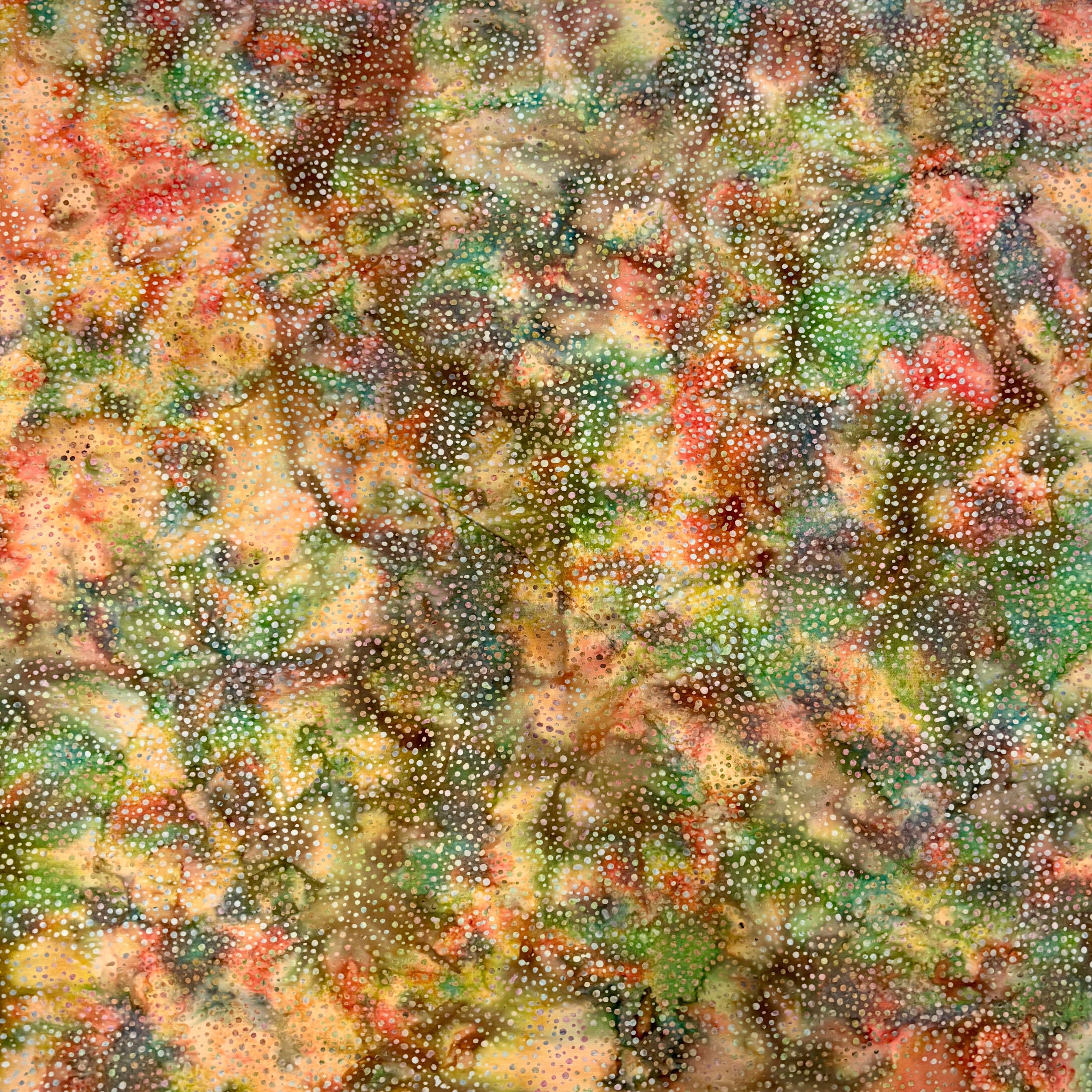 Bali Dots Hoffman Batiks H 885 509 Copacabana Fabric - Premium Quilting Cotton for DIY Crafts, Home Decor & Sewing Projects - Perfect for Quilts, Apparel & Scrapbooking